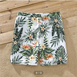 Pat Pat men’s swim trunks (part of matching family set)